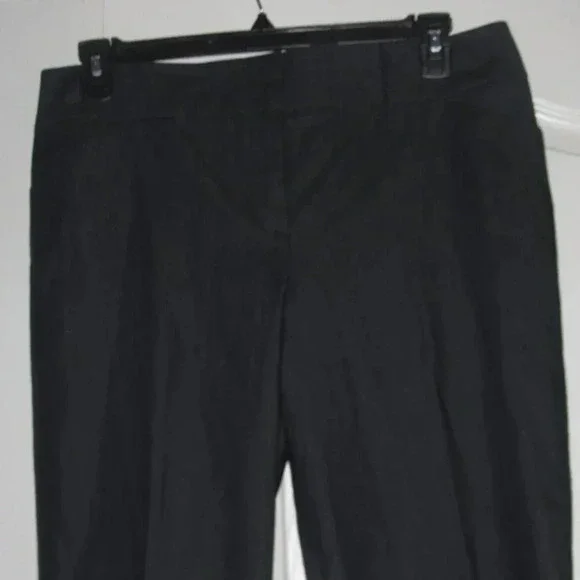 TALBOTS Signature Cotton Blend Stretch Gray Pants Size 14 - Picture 3 of 7